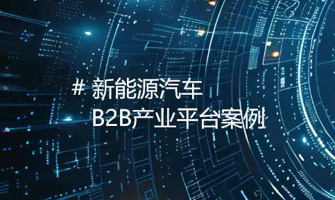 赋能某新能源汽车企业：B2B产业平台驱动产业升级新征程