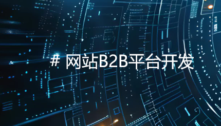 网站B2B平台开发：为 B 端企业构建全链路数字化交易与协作生态